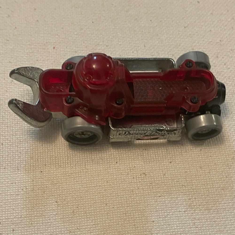 Hot Wheels 2019 Red Speed Driver Red wrench car